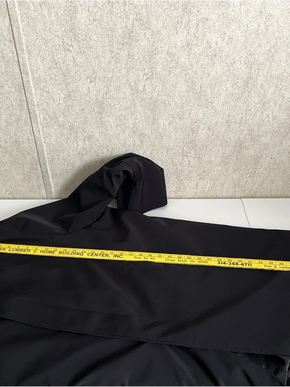 Ralph Lauren Trench Coat Preppy Waterproof Black Hidden Buttons Men’s 54 Regular